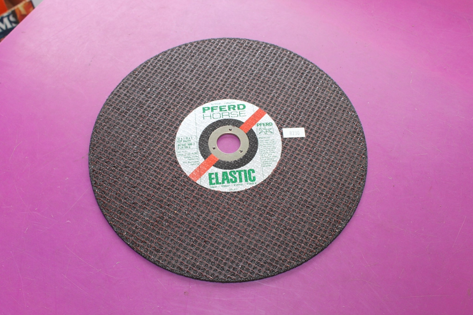 NOS Pferd 12" Cut-off Saw Blade for Stone. EDP64234. Rotary # 8230. See pic