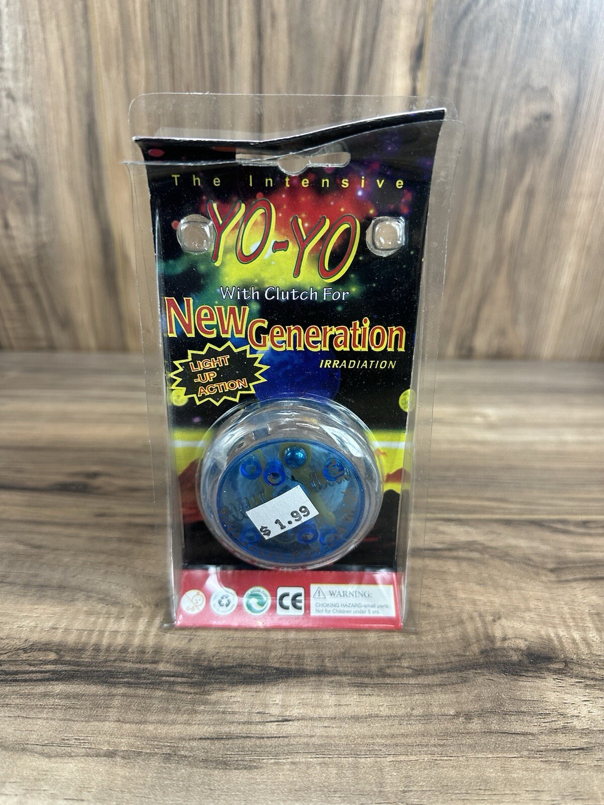 Intensive YO-YO Clutch New Generation Light Up Action New In Package Blue