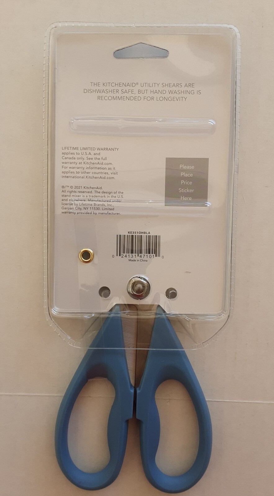 Kitchen Aid Utility Shears / Scissors (Corn Flower Blue) NEW KE351OHBLA