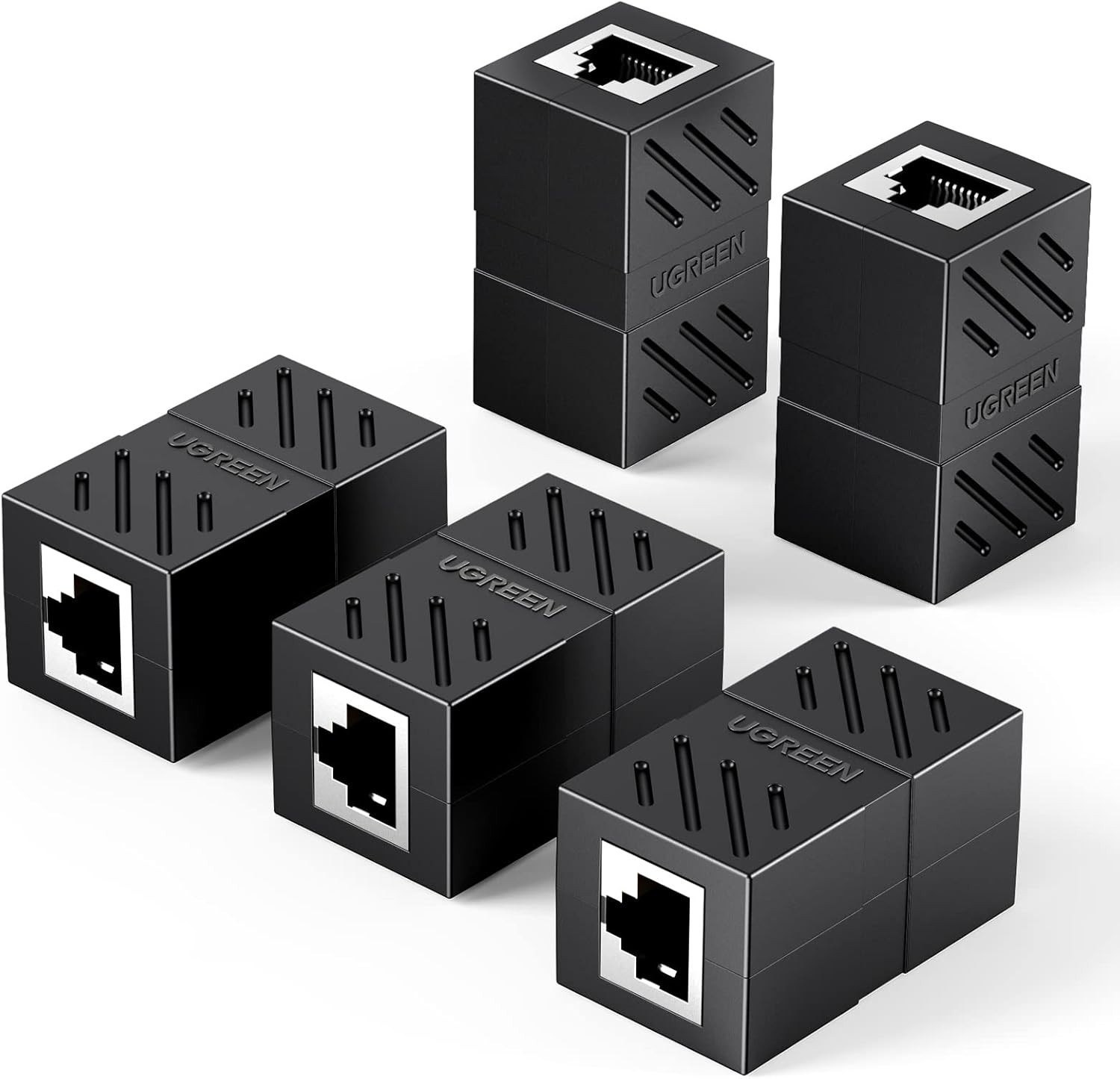 Brand New Ethernet Coupler 5 Pack Black