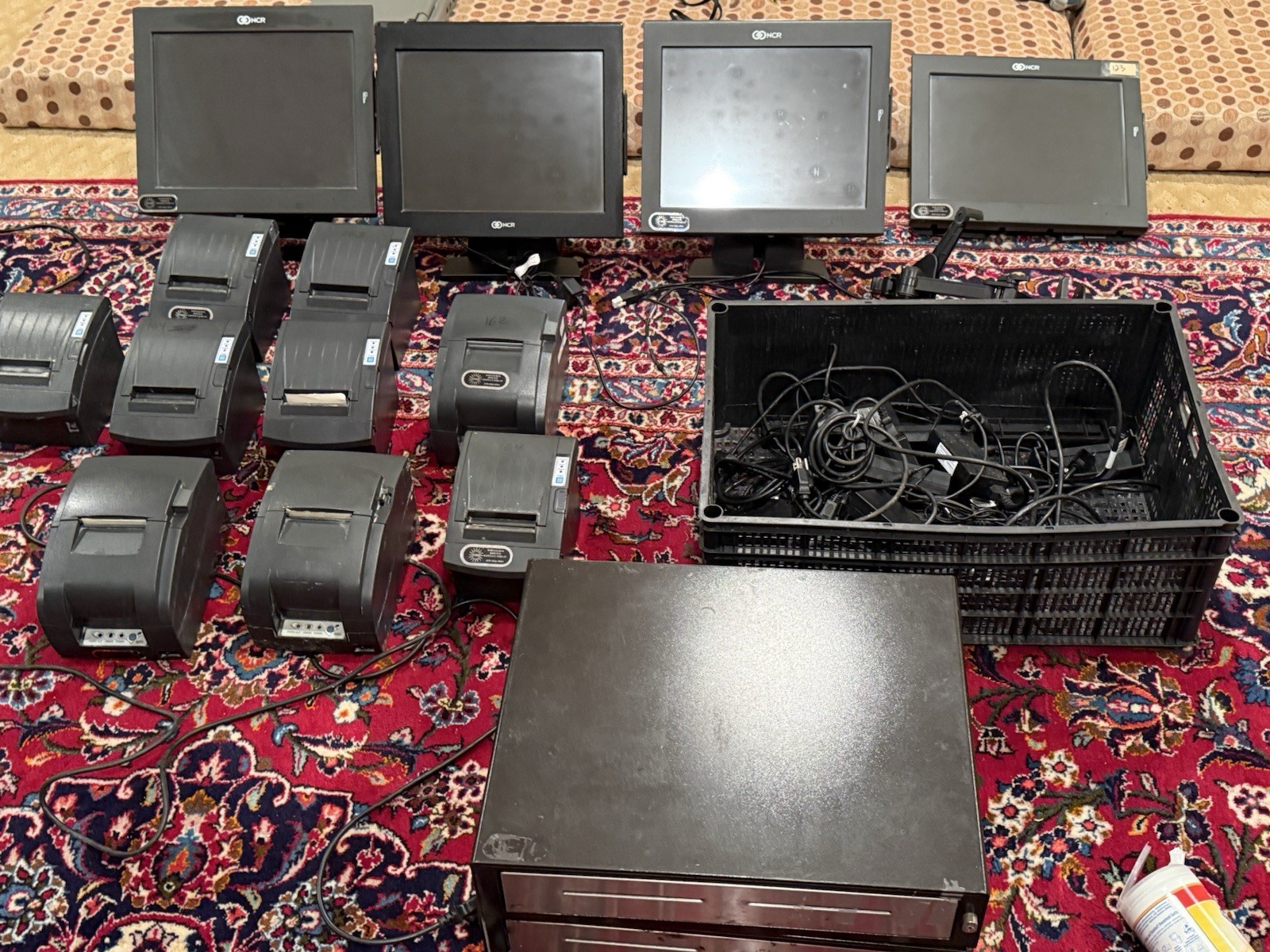 NCR Monitors UNTESTED and Receipt Printers Sold As-Is Parts Or Repair Local Only