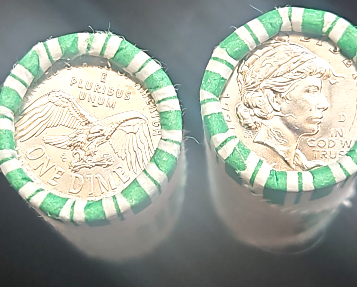 2026 P&D Emerging Liberty Dime Two-Roll Set (HOT) Semiquincentennial read