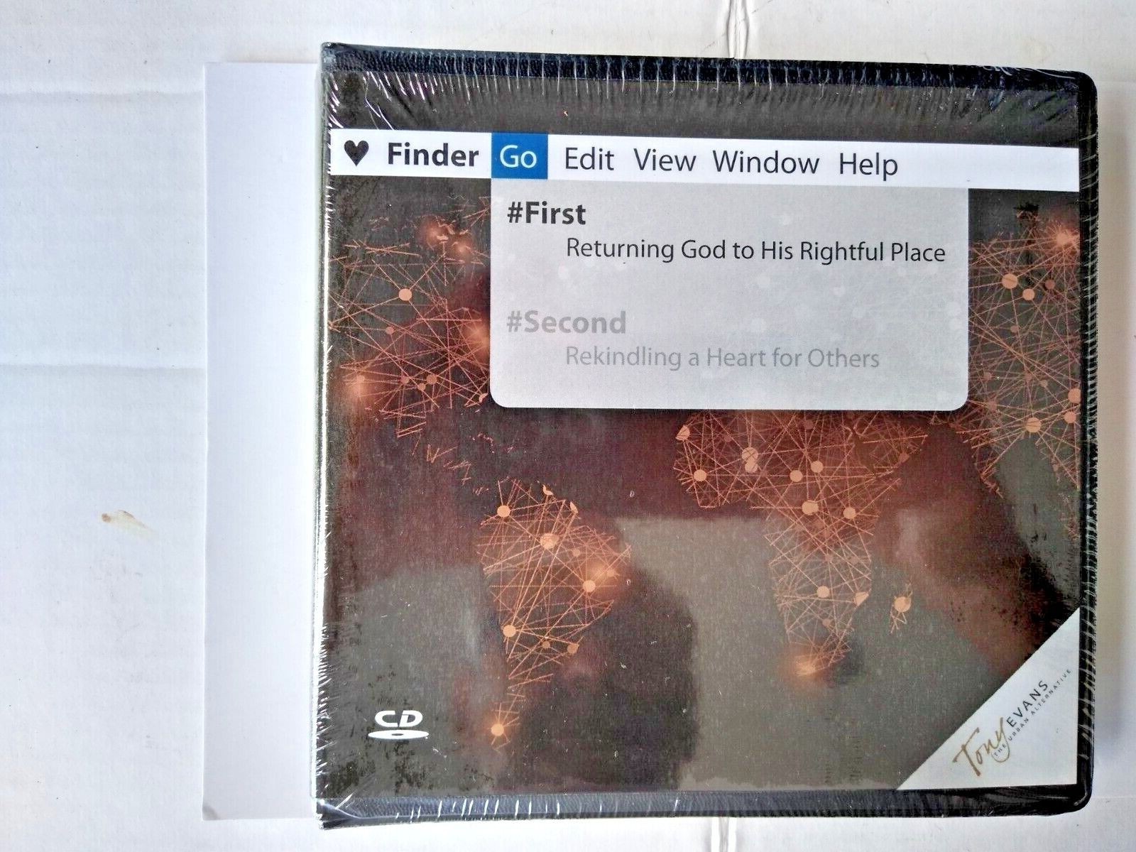 Tony Evans #First Returning God To His Rightful Place Audio CD's NEW In Bin W1