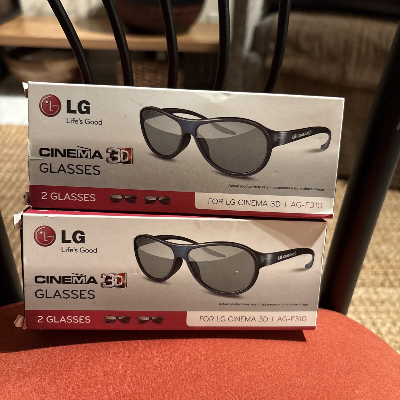 LG Cinema 3D Glasses (3 Pairs ) AG-F310 For LG Cinema 3D.