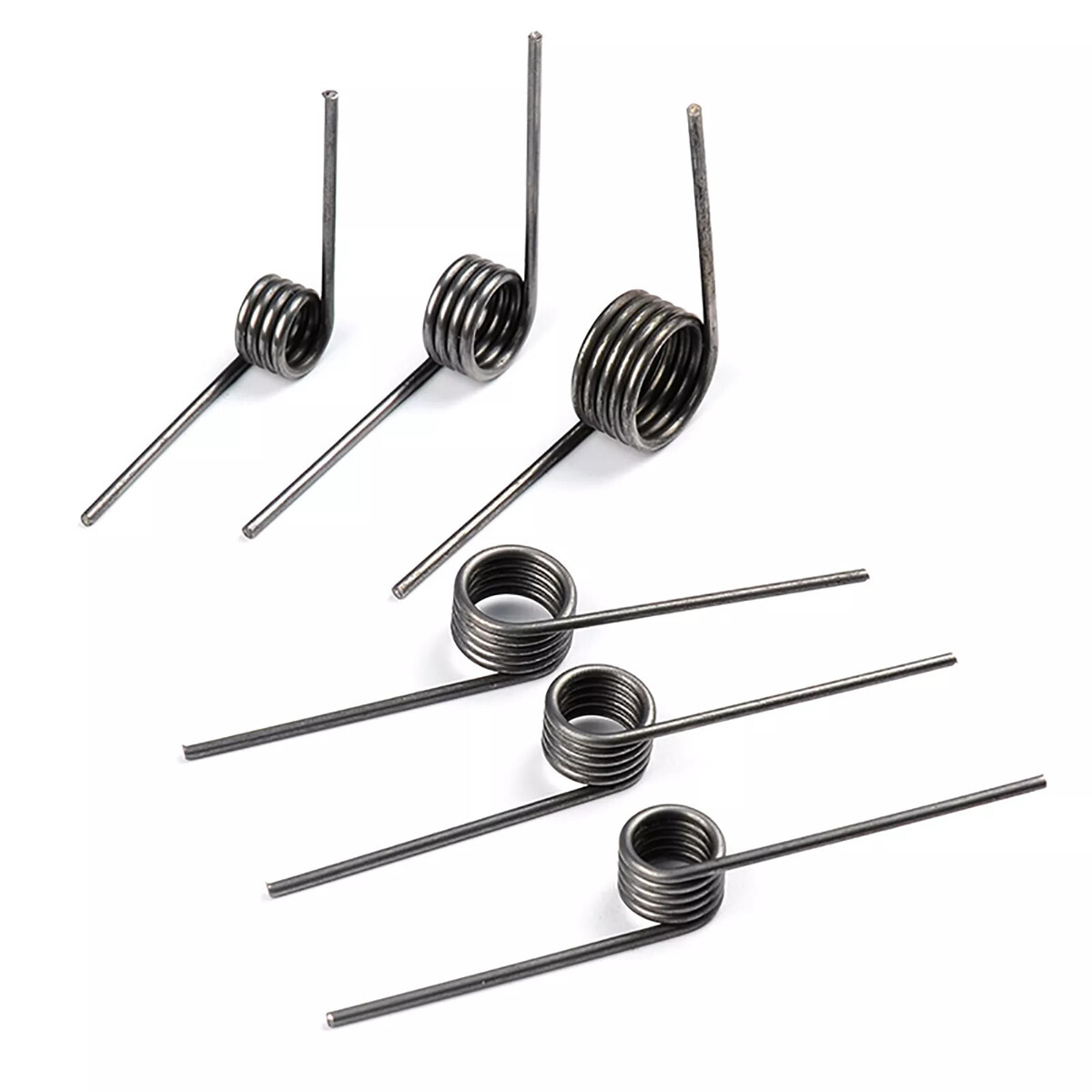 10 Pack Torsion spring Various Size Length Diameter Assortment Spring Steel
