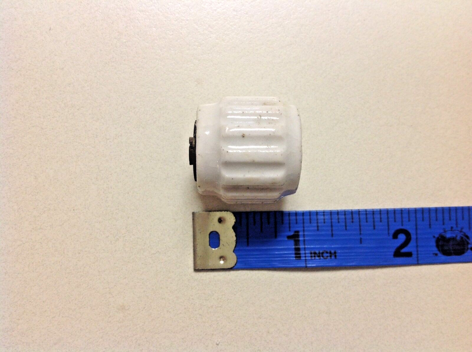 NOS Early Antique Switch P Round Porcelain Knobs Electrical Device Parts