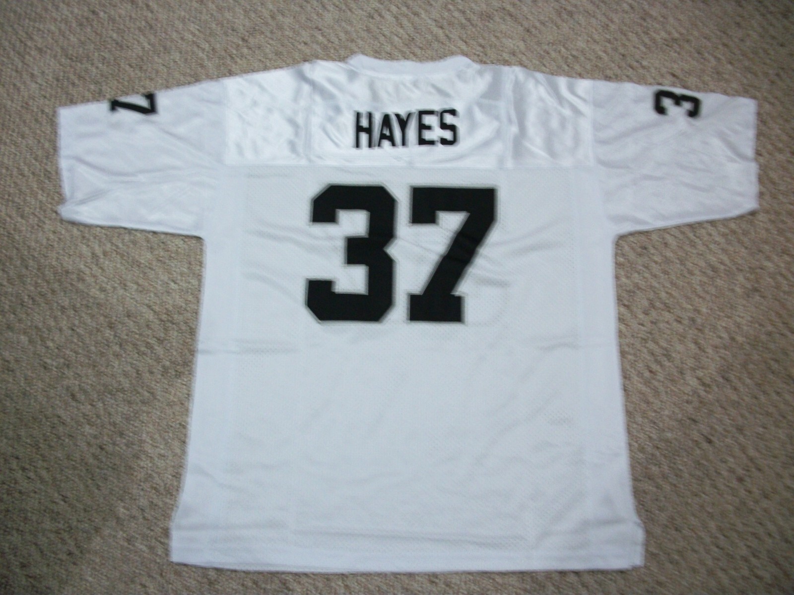 LESTER HAYES Unsigned Custom White LA/Oakland Sewn New Football Jersey Sze S-3XL