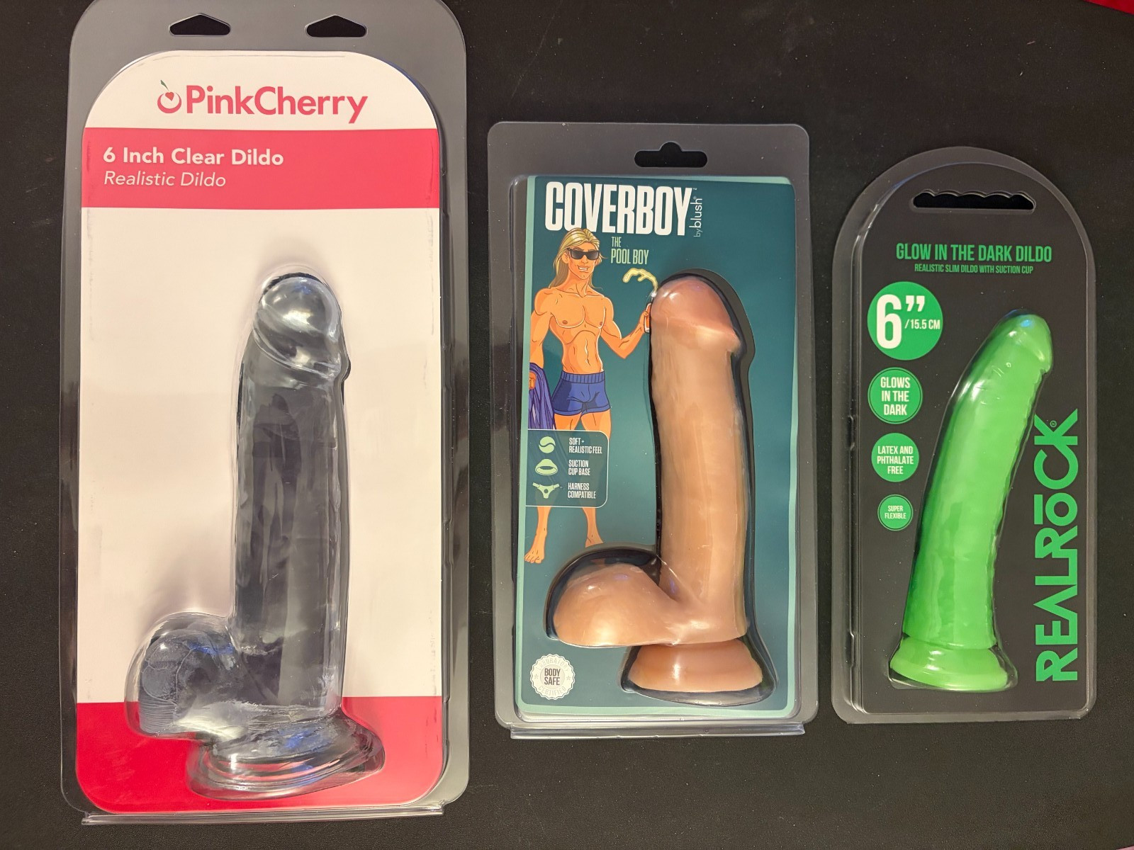 Set of 3 Dildos