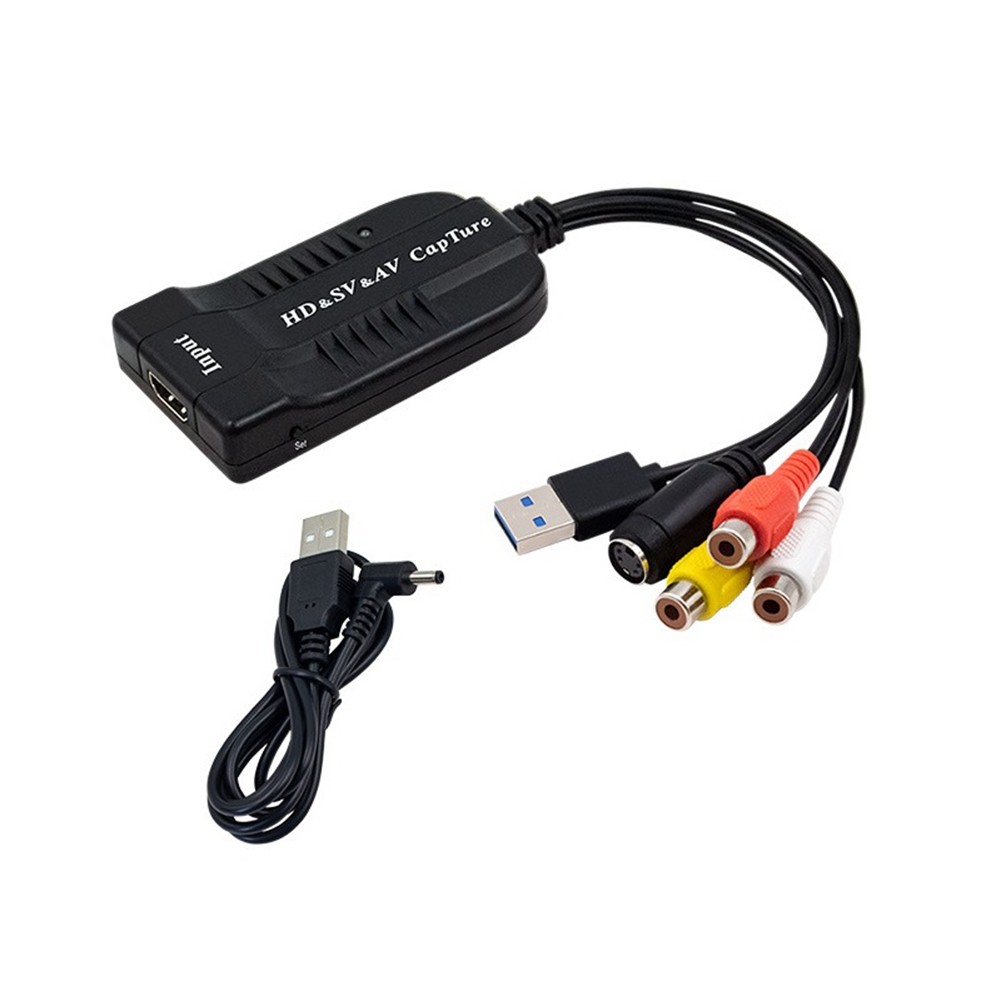 USB Video Capture Card //Hi8/DVD to Digital Converter //S-Video to USB26892