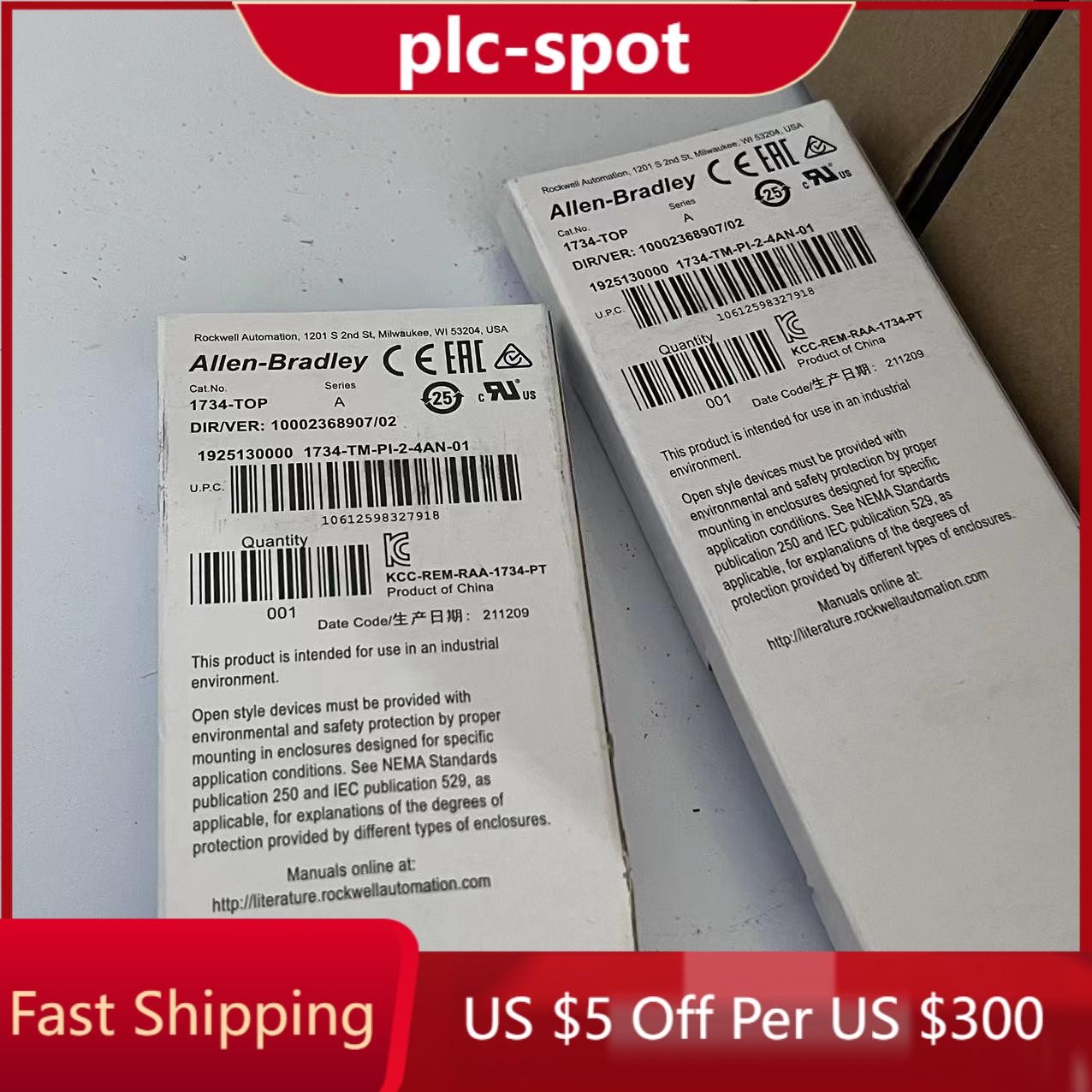Allen-Bradley 1734-TOP /A POINT I/O Screw Terminal Base 1734TOP New Sealed