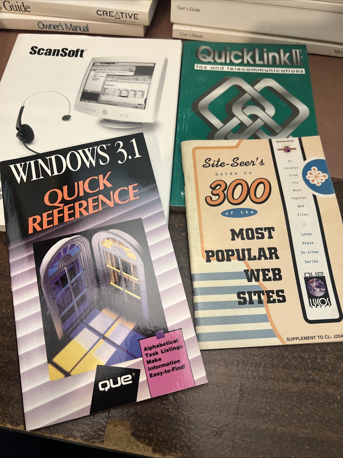 Vintage Computer Manual Guide Lot 1990s IBM Workgroups Graphics Mouse Geoworks