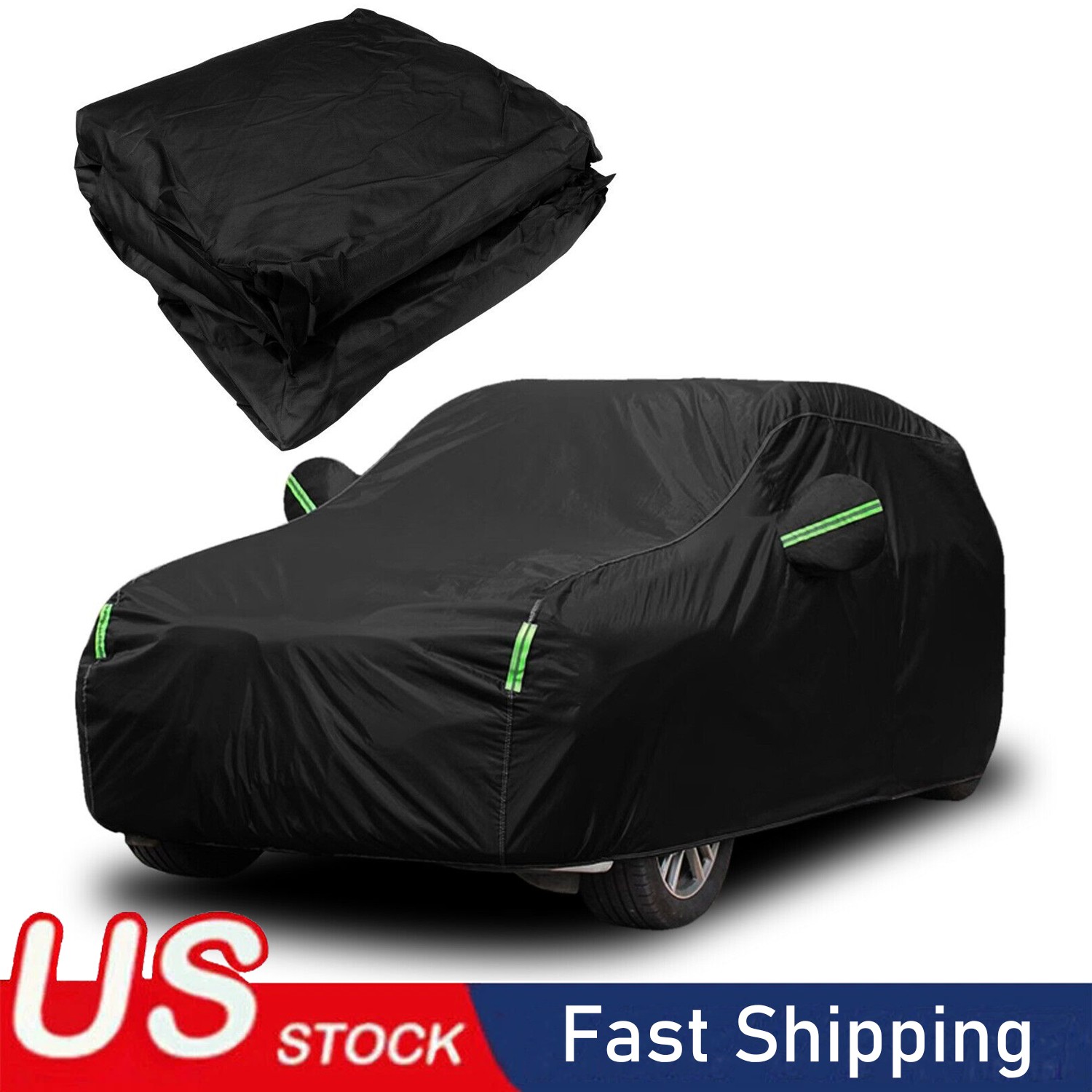 For Audi Q7 Q8 Waterproof Full Car Cover All Weather Sun Dust Leaves Protection
