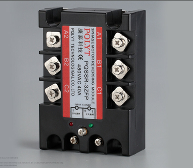 Motor forward and reverse solid state relay PQSSR-3ZFP 40A non-contact