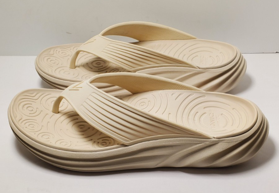Vionic Tide RX Unisex Cushioned Orthotic Sandal Cream Size Men 9 Women 11