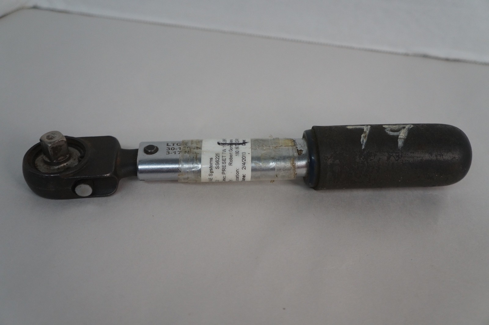 Sturtevant Richmont Torque Wrench LTCR 3/8" Drive/ 30-150 in LBS