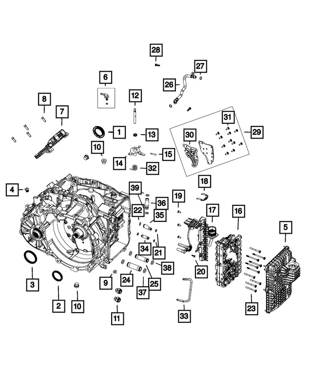 Genuine Mopar Transmission Control Module 68294441AA