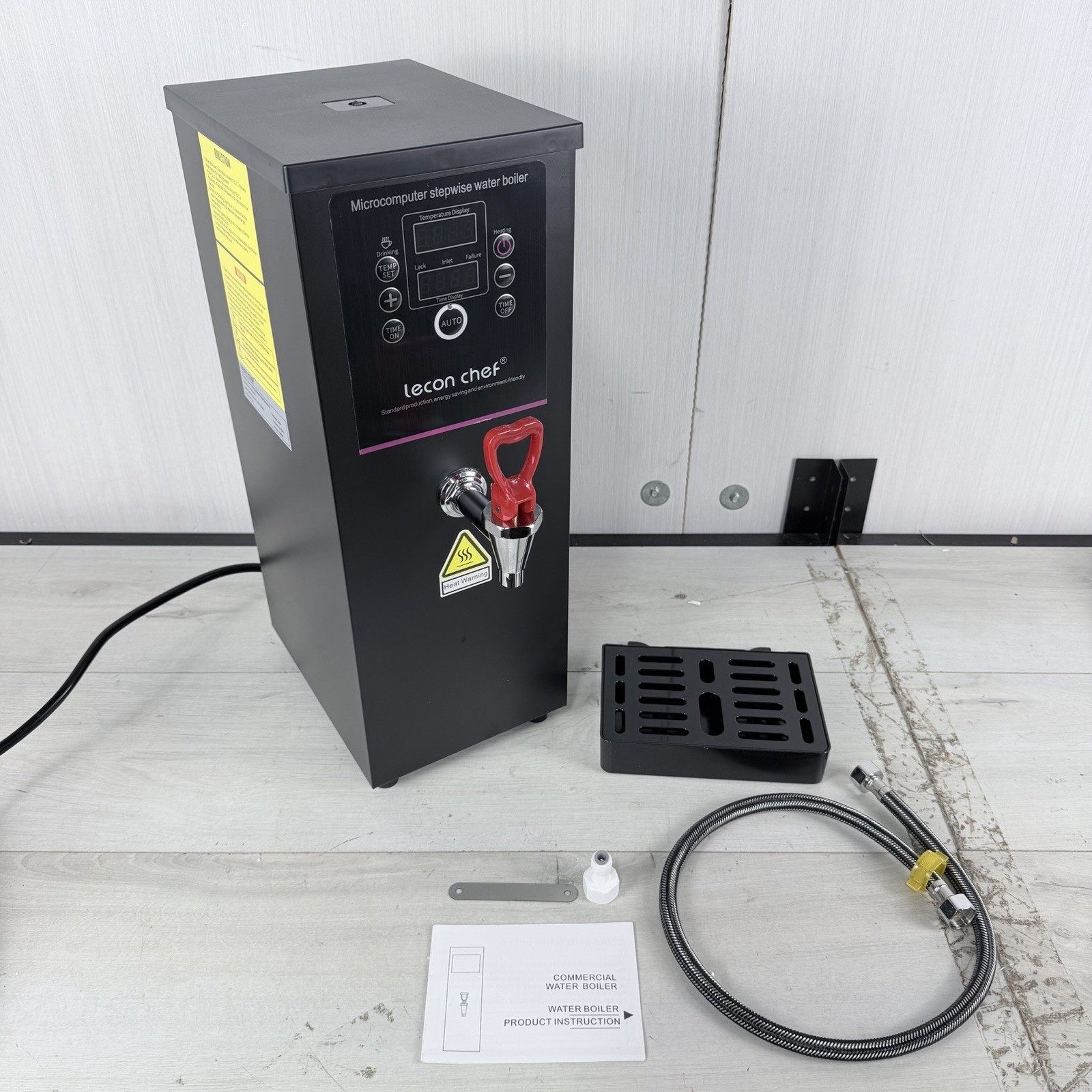 Lecon Chef Microcomputer Stepwise Storage Water Boiler 10L