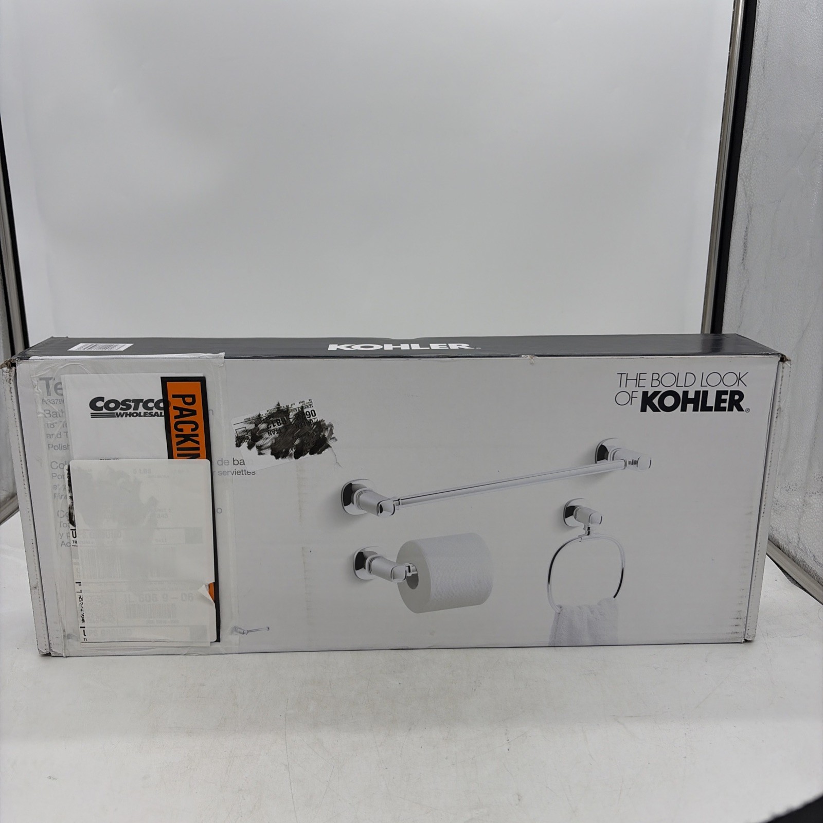 Kohler R33796-CP Terzet 3-piece Bath Accessory Set - Chrome