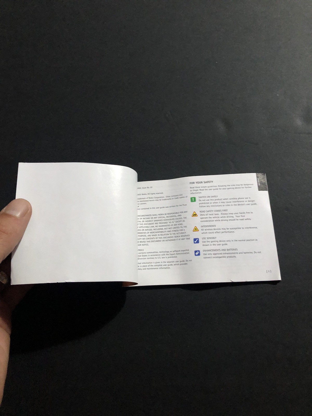 Puyo pop N Gage Manual Only
