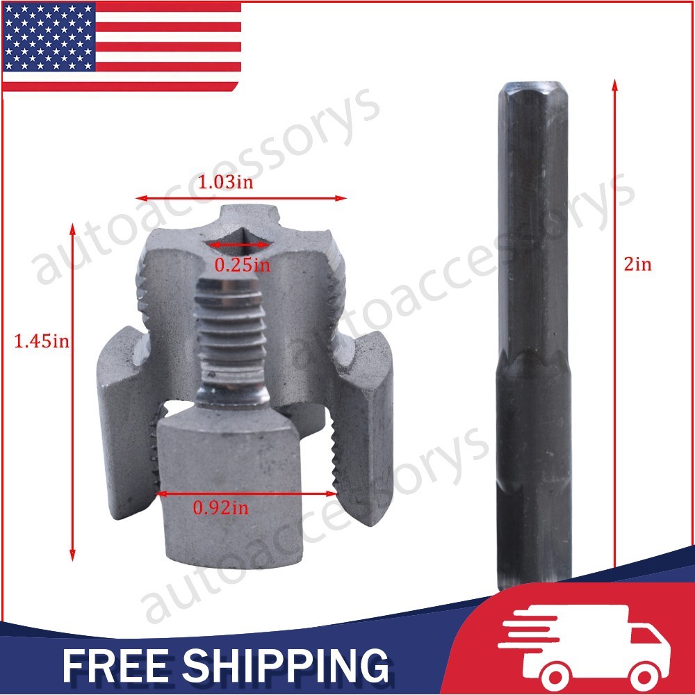 2pcs Integrated Internal & External Pipe Threading-Tool,PVC Pipe Threader Kit
