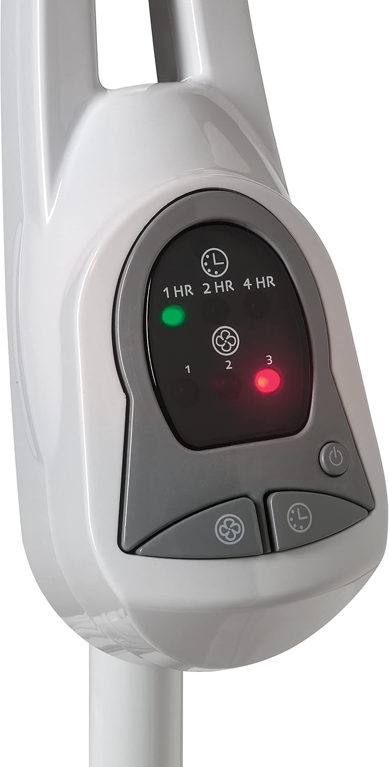 Oscillating Adjustable Pstal Stand Fan with Timer and Remote for