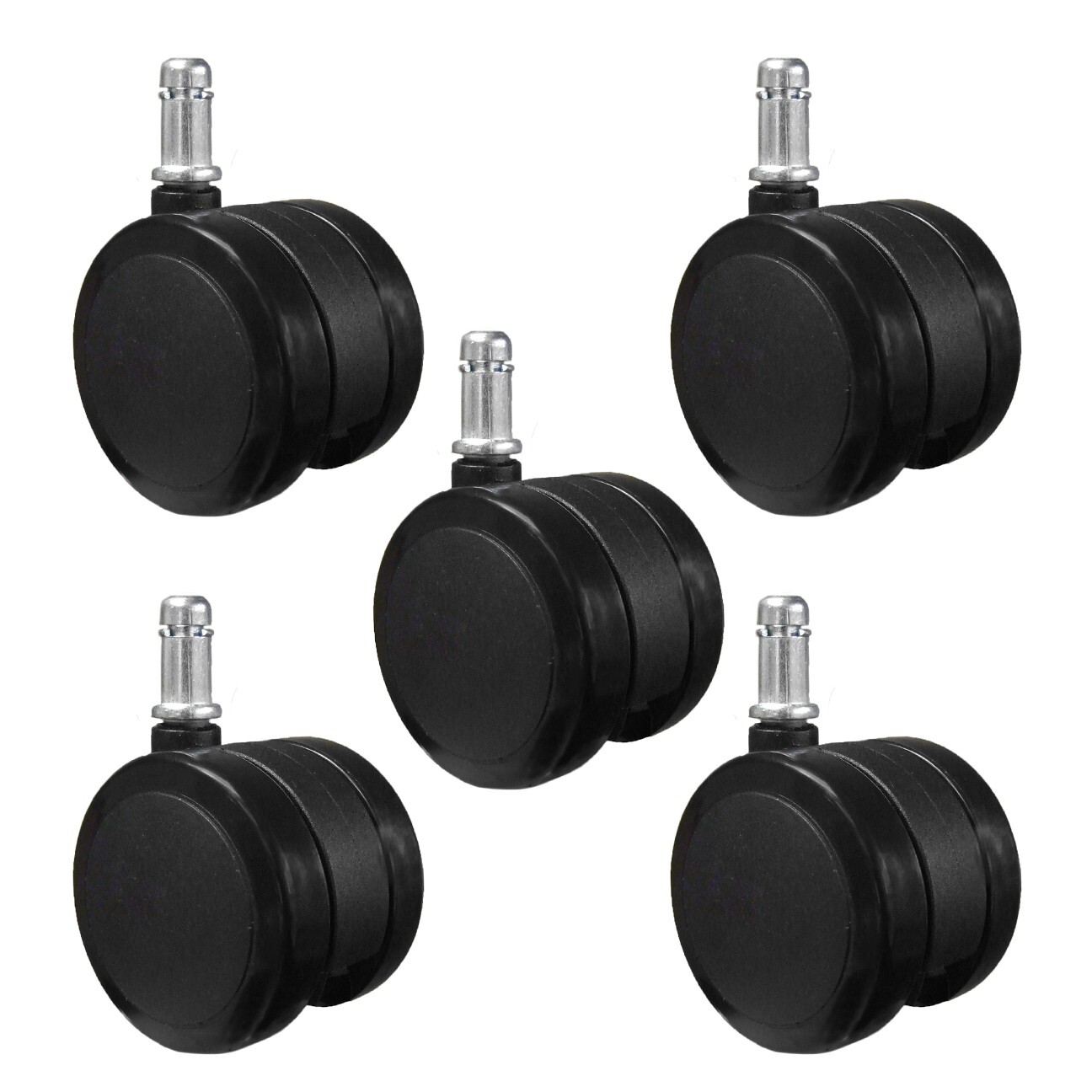 Replacement Hard Floor Casters - Fit Herman Miller Aeron Chair - Non-OEM - S4483