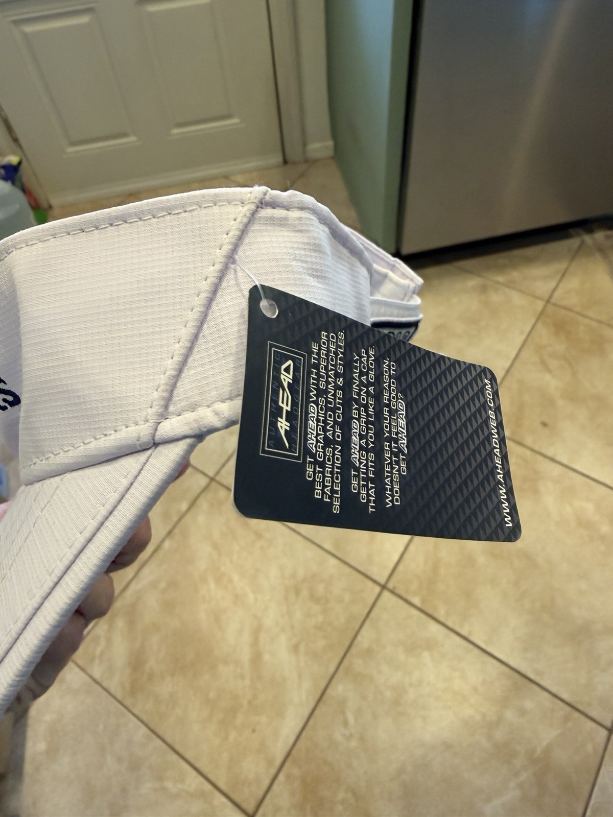 The Players Golf Visor Ahead Performance Adjustable NWT 2018
