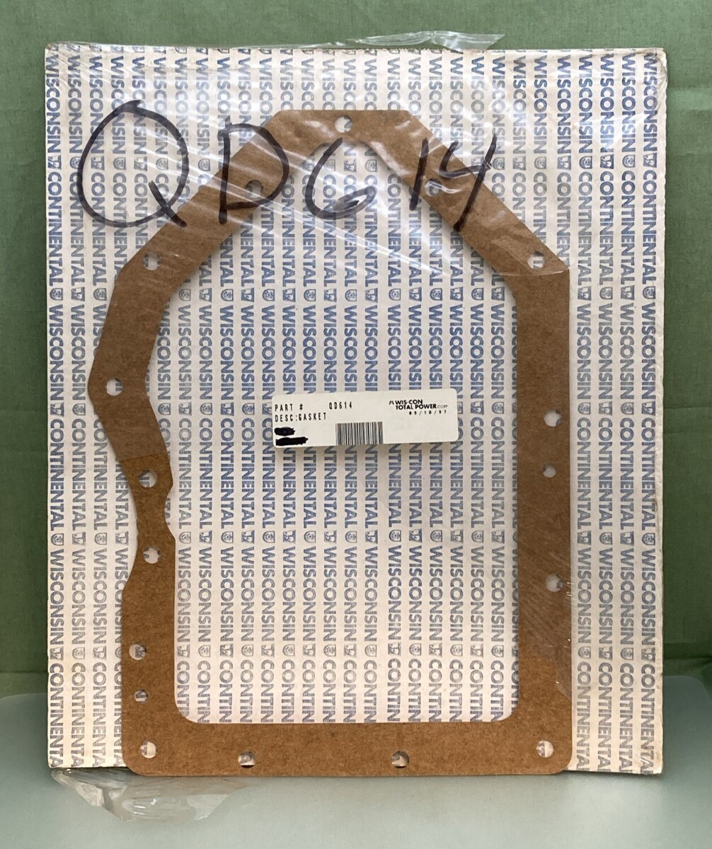 NEW GENUINE WISCONSIN CONTINENTAL QD614 GASKET-SPACER C'CASE