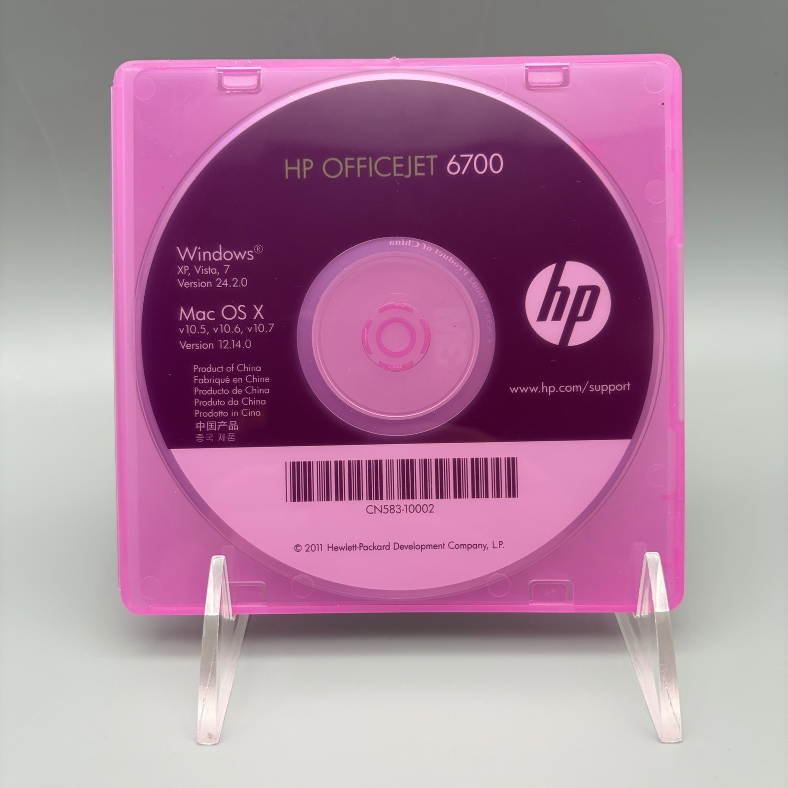 HP OfficeJet 6700 Printer Software Utility Disc Setup Drivers 2011 Windows & Mac