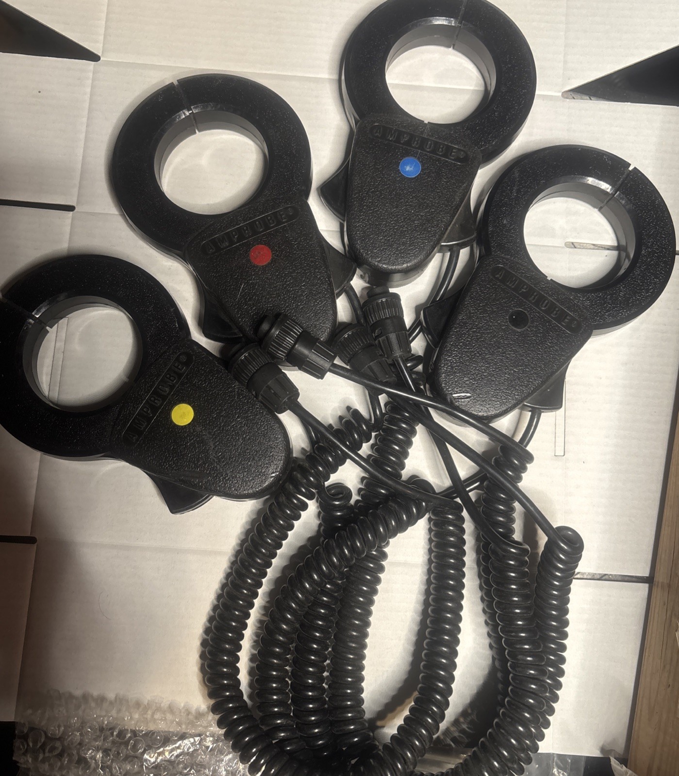 Amprobe DM‑CT Clamp Current Transducer Set of 4 Color‑Coded CT Clamps