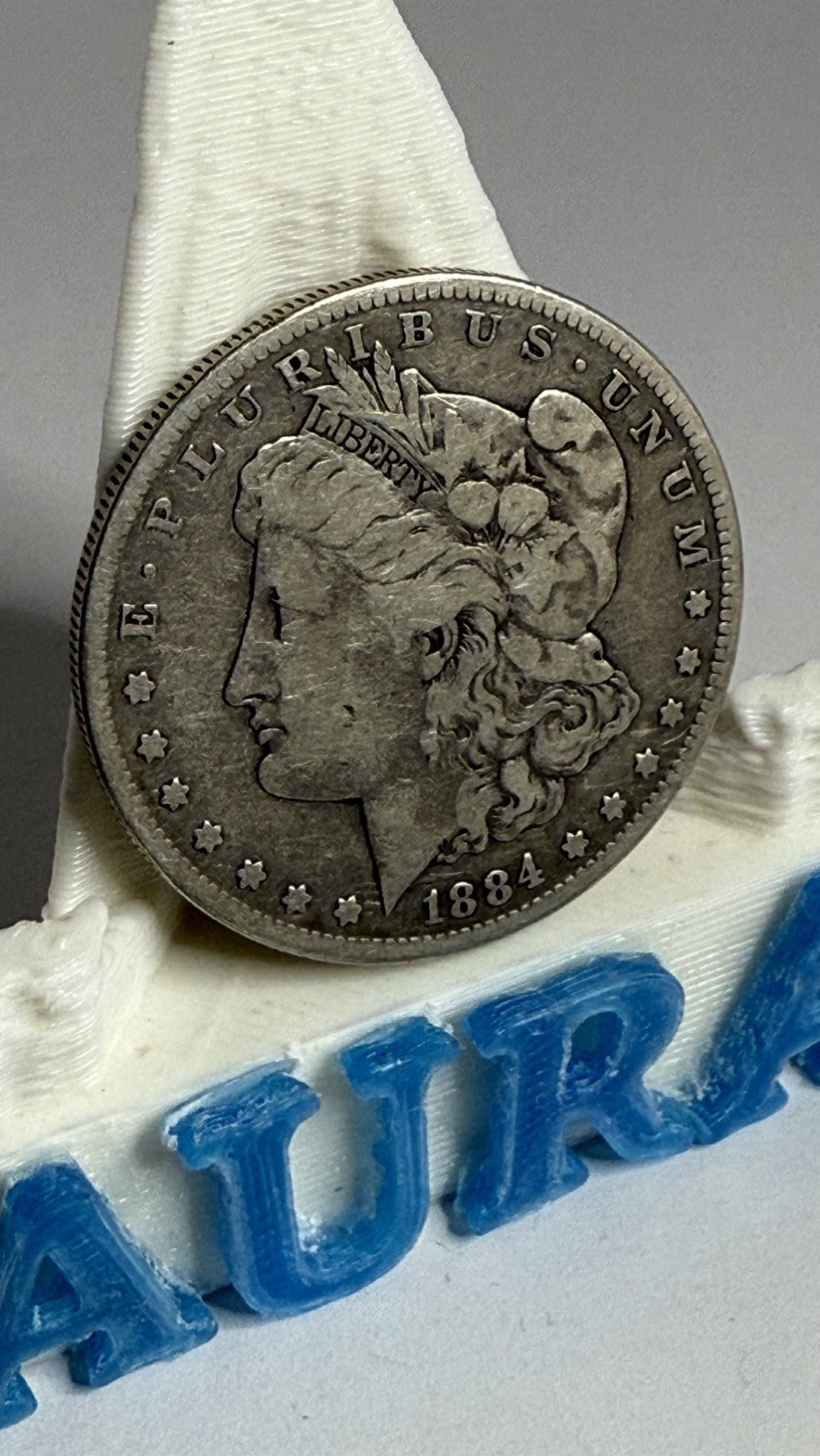 1884-S Morgan Silver Dollar Affordable, Original Tone, Never Cleaned -
