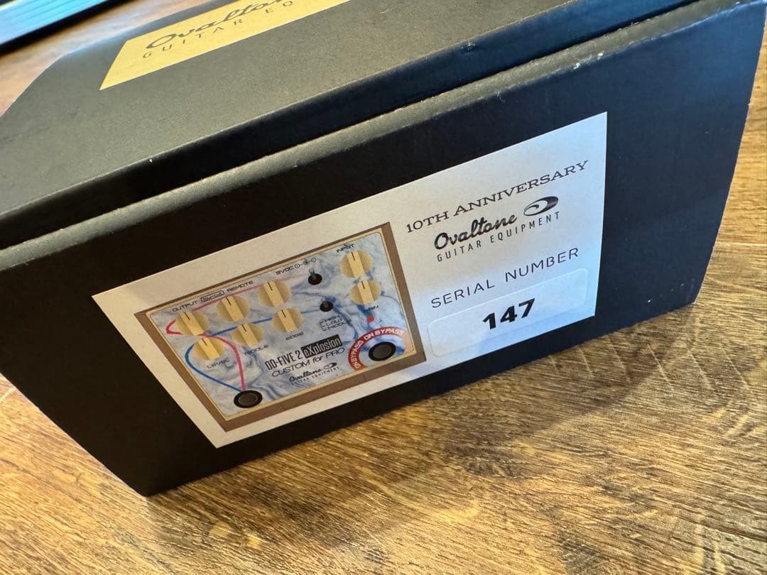 Ovaltone OD-FIVE 2 eXplosion CUSTOM for PRO 2ch Overdrive Guitar Pedal