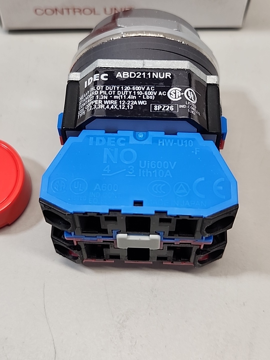 IDEC ABD211NUR PUSHBUTTON