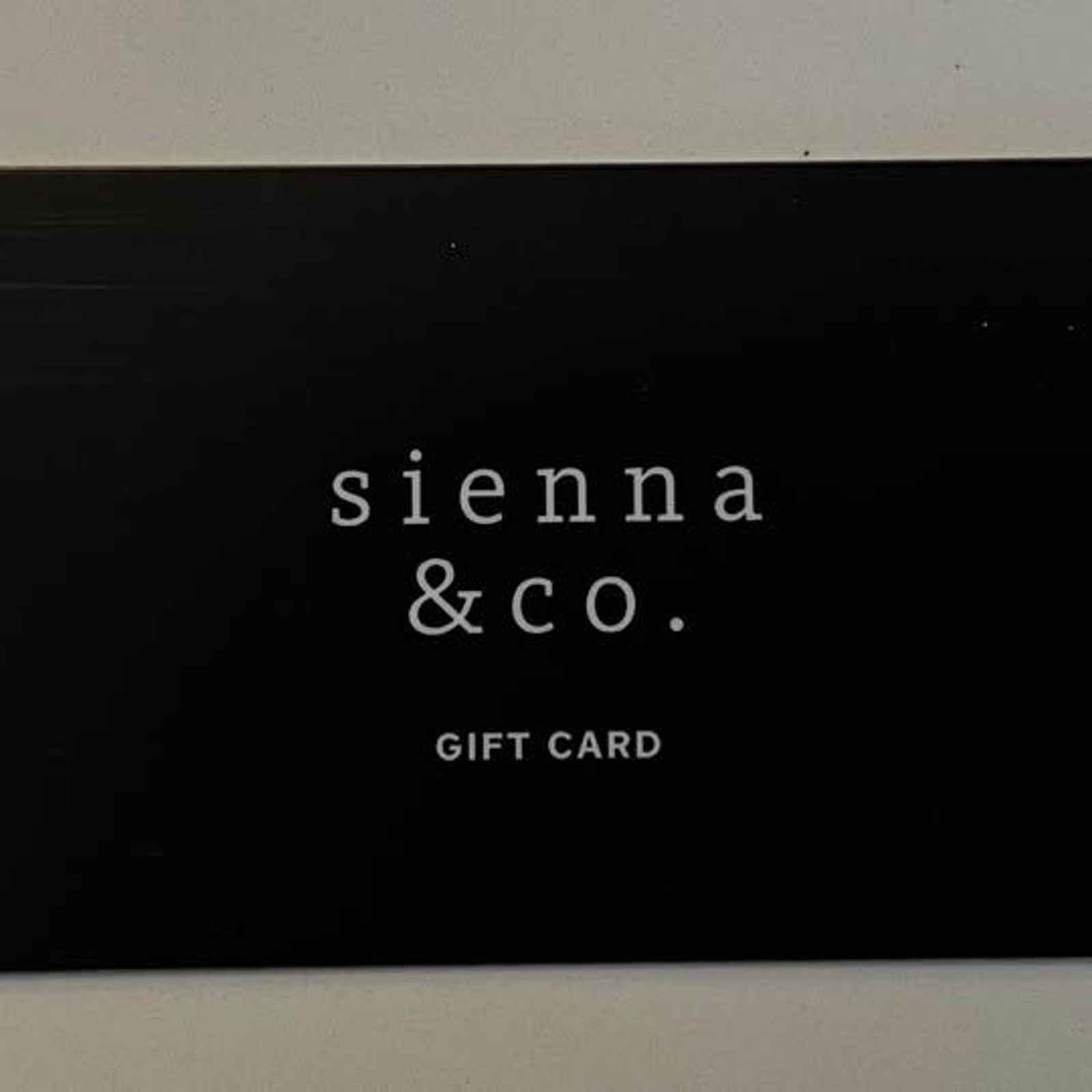 $250 Sienna & Co Spa Gift Card – Verified Balance