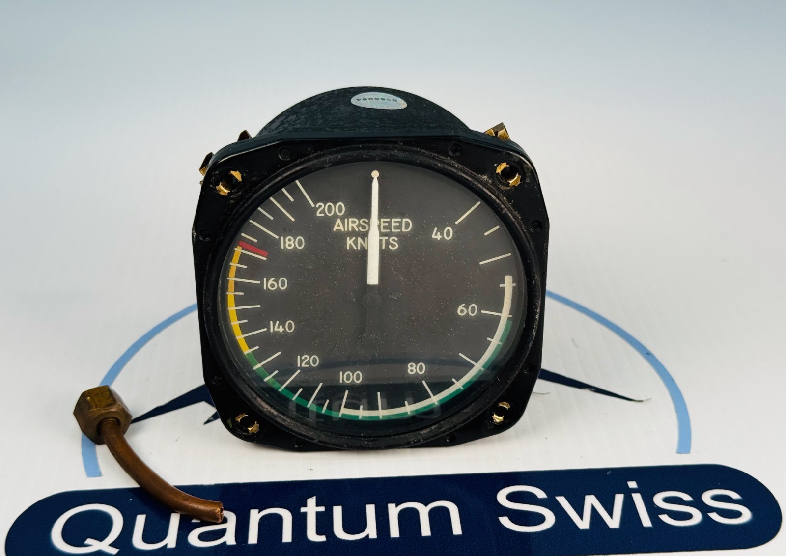 United SA-40-1 Airspeed Indicator 0-200 MPH Code B.187 Aircraft Gauge Tested