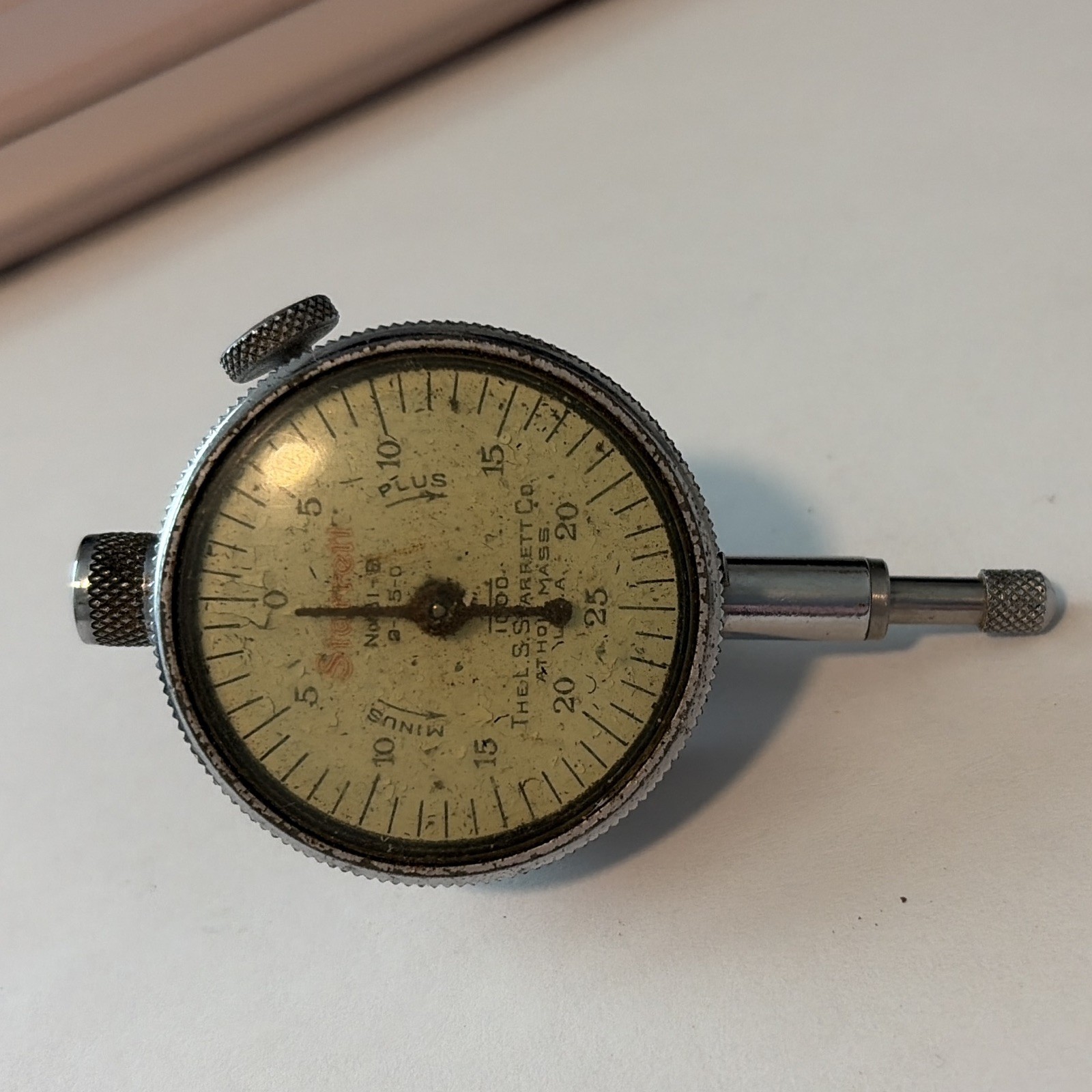 Starrett Dial Test Indicator No. 657P The L.S. Starrett Co. Athol, Mass. USA