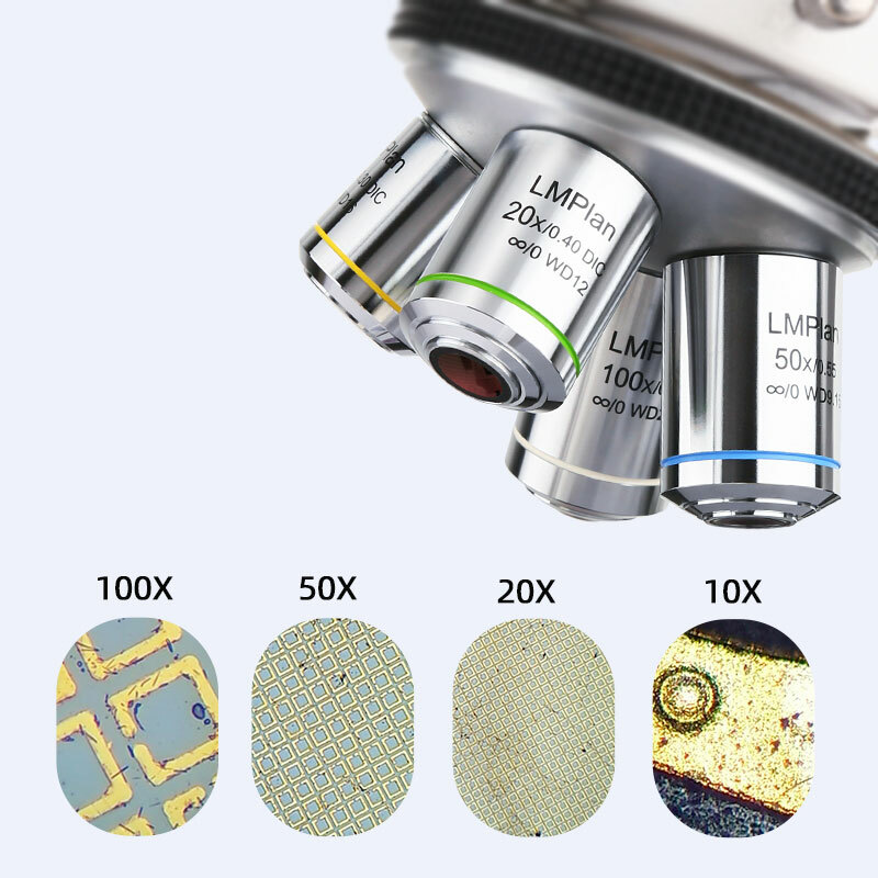 Long Working Distance DIC Differential Interference Plan Achromatic Objective