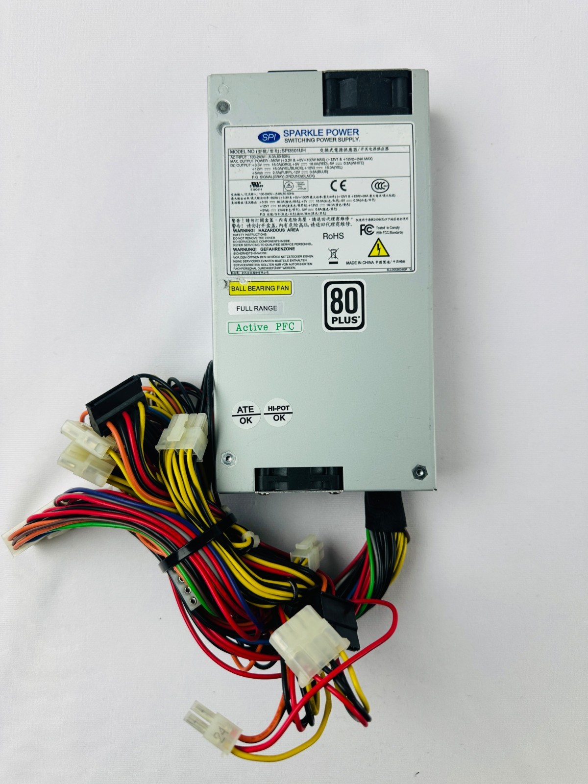 Sparkle Power SPI3501UH 9PA3508403 SPI3501UH-B204-R2 Power Supply