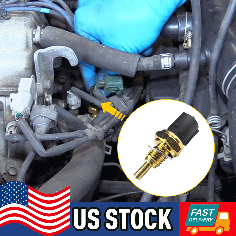 Engine Coolant Temperature Sensor Temp Sender for Honda Pilot Civic CR-V Accord