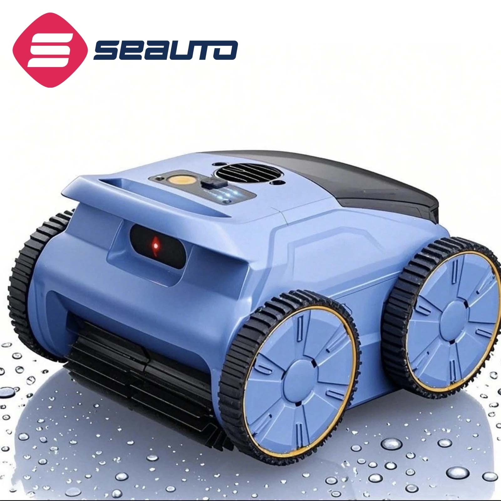 Seauto SAT20 Cordless Robotic Pool Vacuum, Wall-Climbing Smart Navigation NEW
