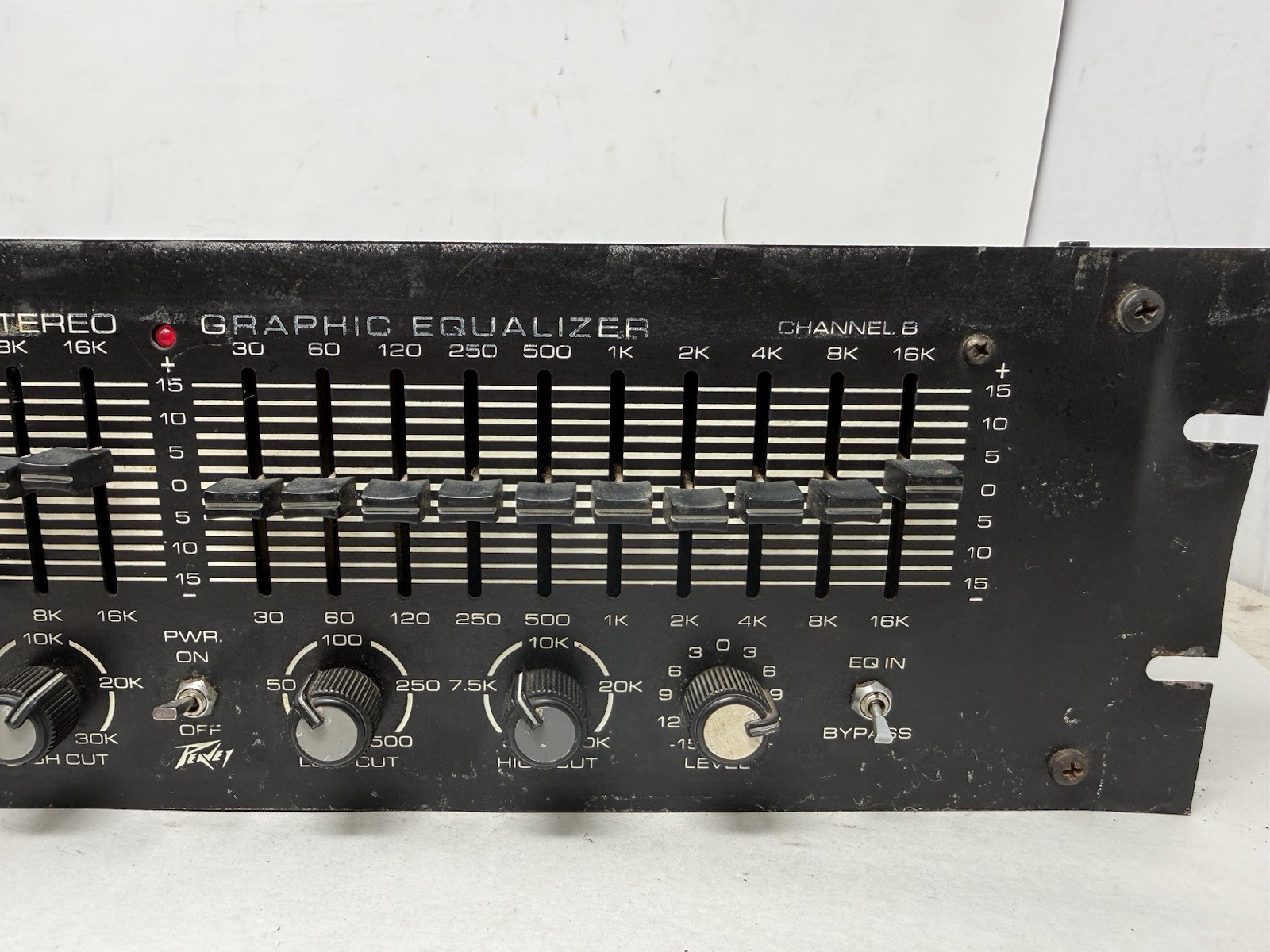 Peavey 10 Band Stereo Graphic Equalizer
