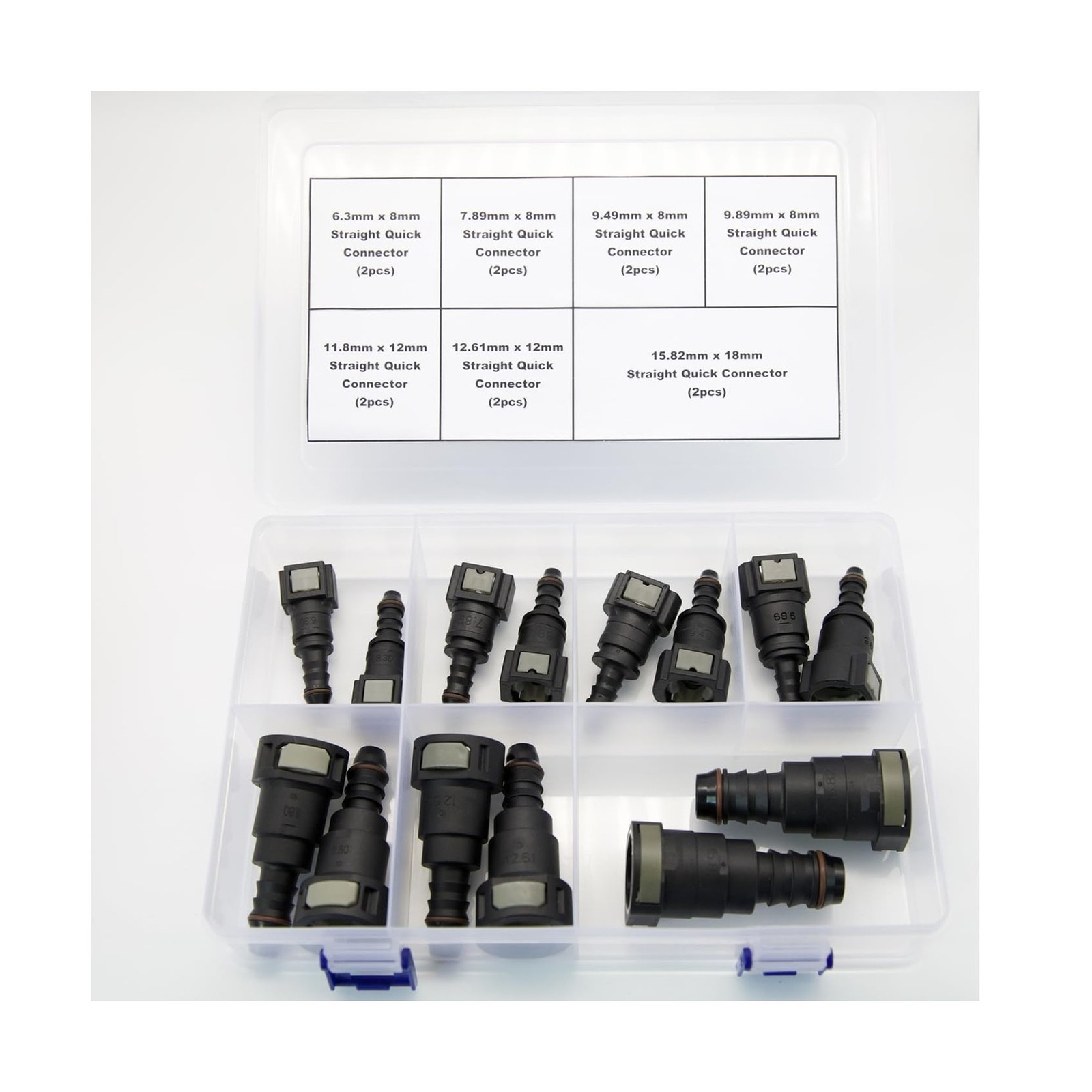 14PCS Assorted Fuel Line Quick Release Connector Kit 14PCS-Assortment