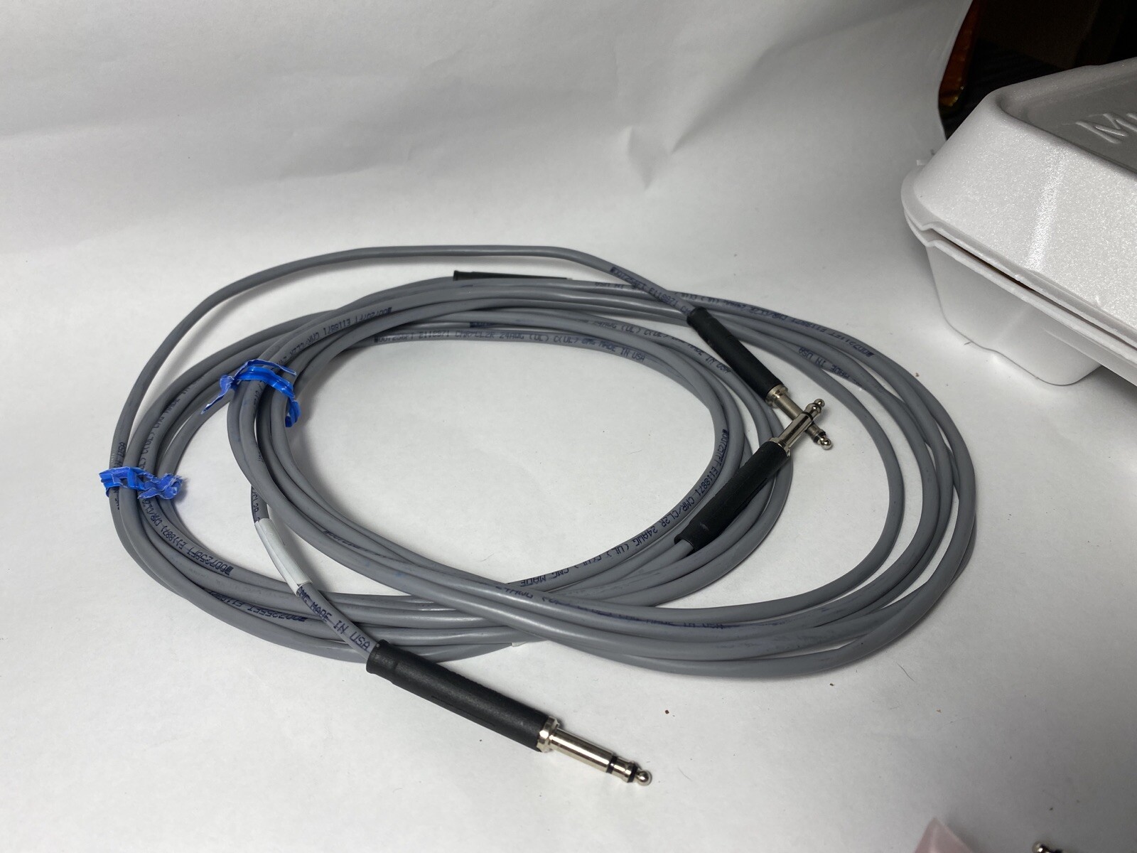 Acterna JDSU FST-2000(NOT INCLUDED) Pair of TEST CABLEs , C00300793 10FT