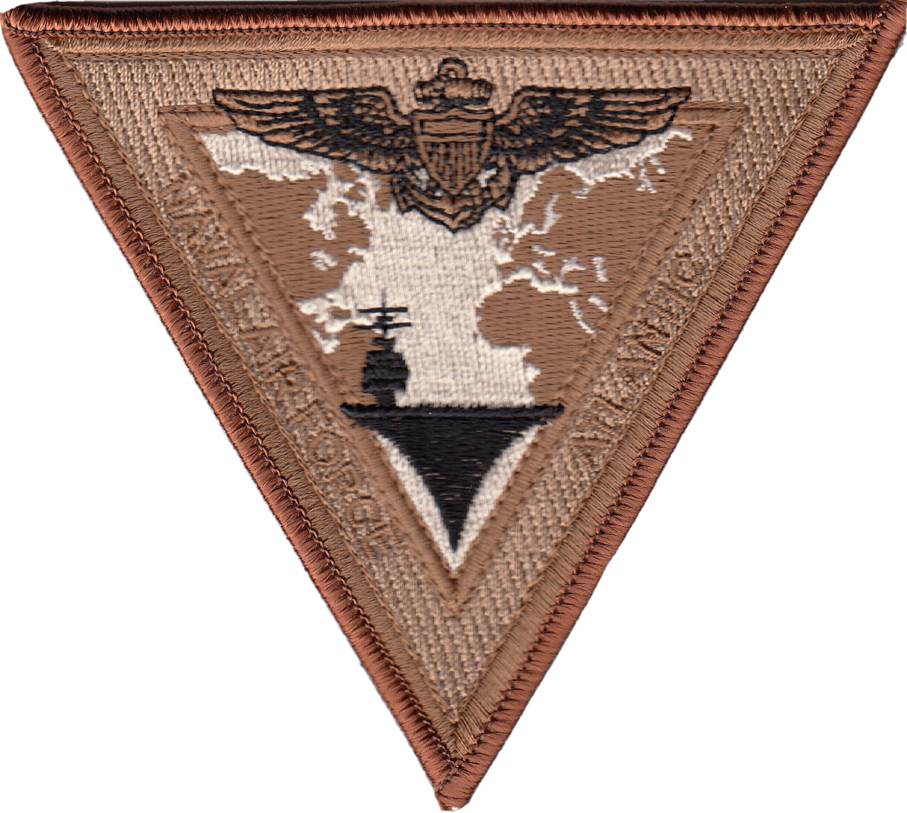 COMNAVAIRLANT DESERT COMMAND CHEST PATCH