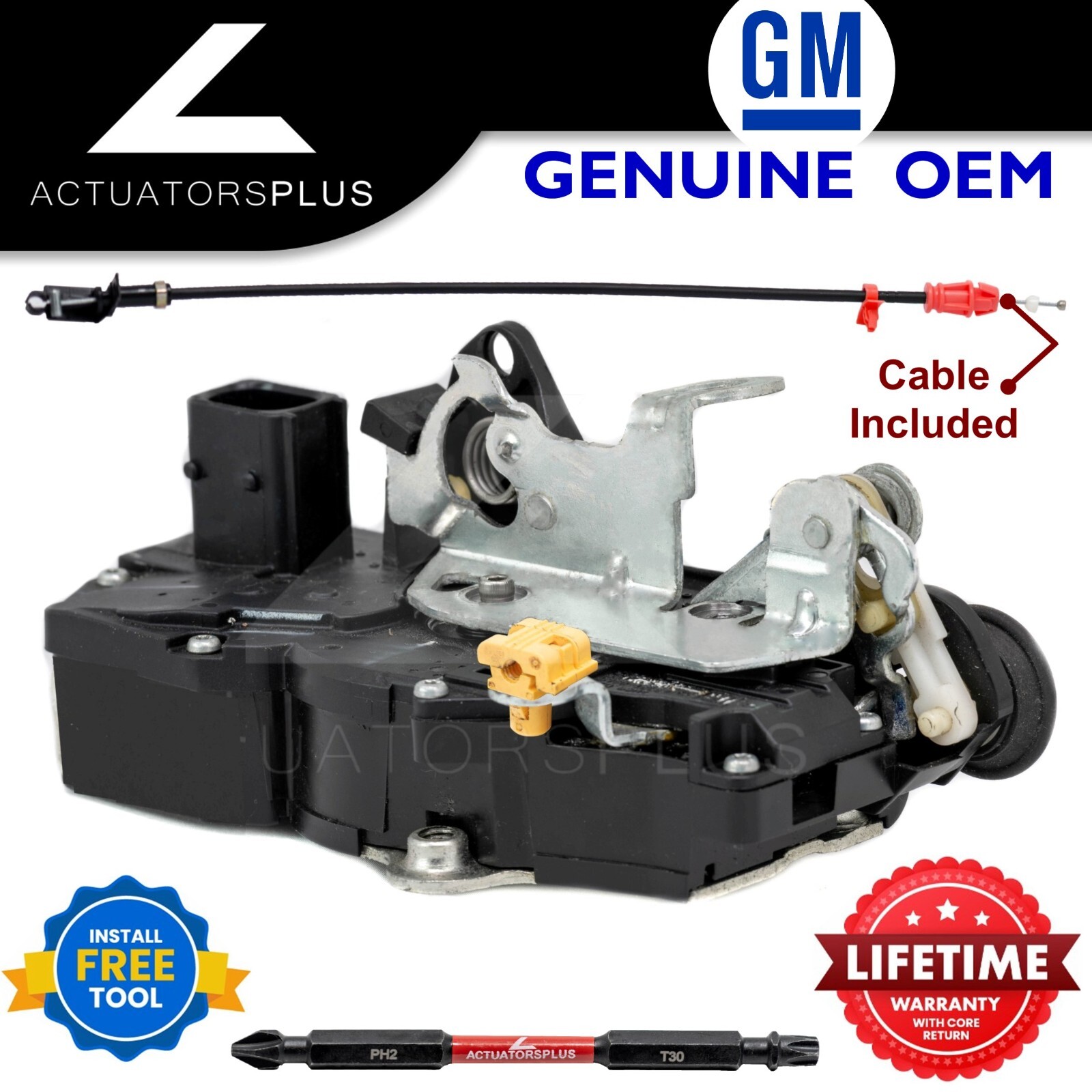 Pontiac G6 OEM Rear Right Passenger Door Lock Latch Actuator 2007-2010 *LIFETIME