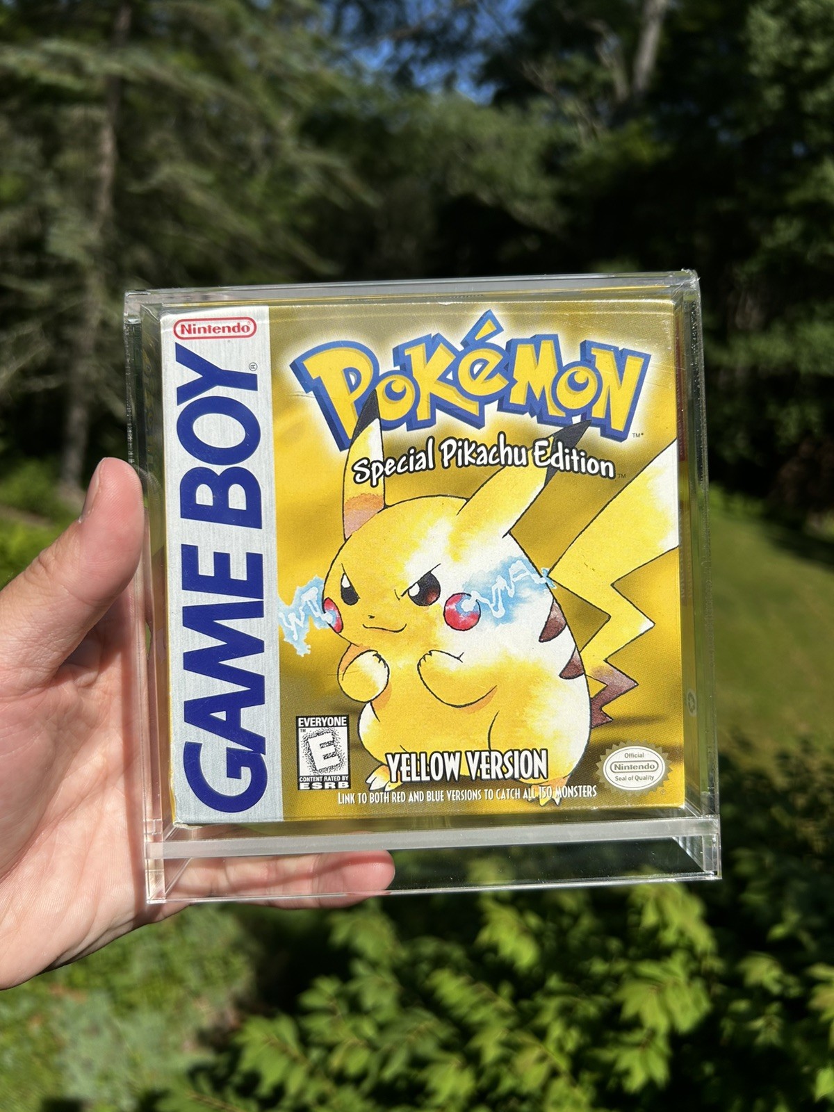Gameboy Game Protective UV Acrylic Case- High Quality Display Case - FREE S&H