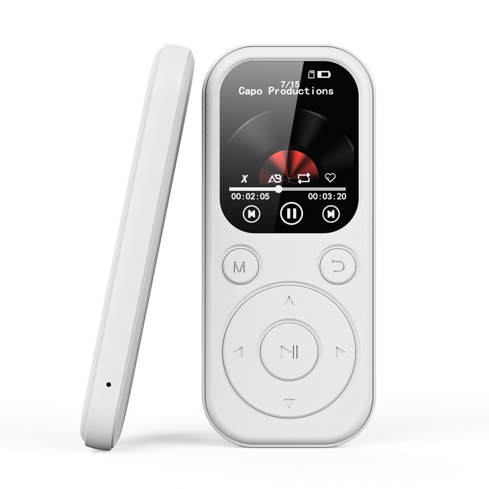 8GB MP3 Player Bluetooth 5.4 IPS Screen HiFi Music FM Radio Recorder US