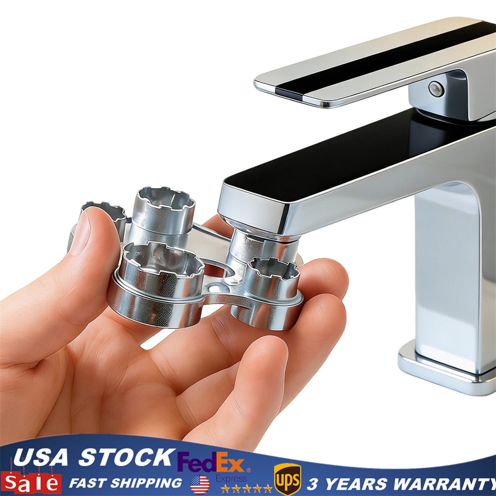 Faucet Bubbler Wrench, Disassembly Tool for Changing Faucet Attachment