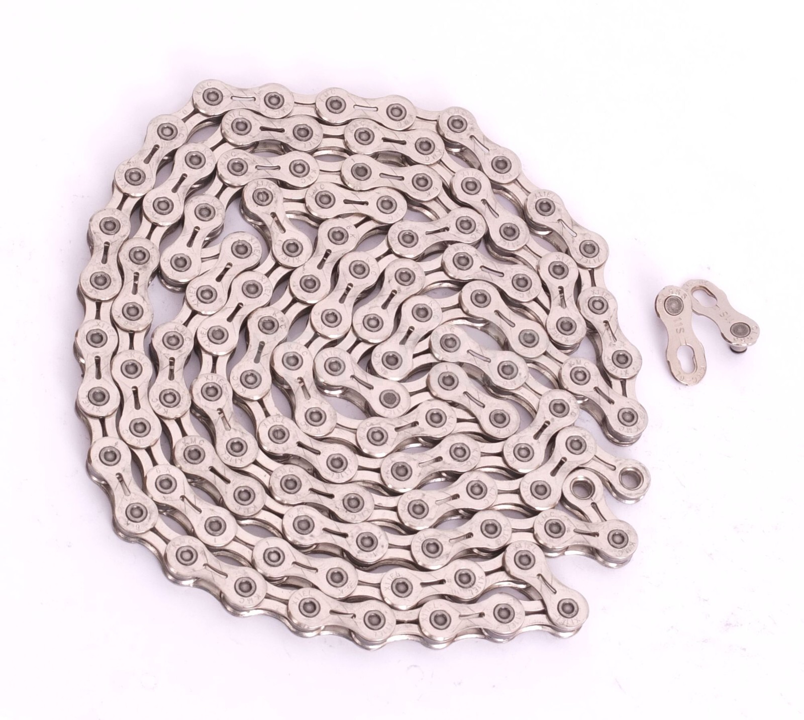 KMC X11 EL Silver 11 Speed Bike Chain 114L W/ Missing LinkRoad CX MTB Bicycle