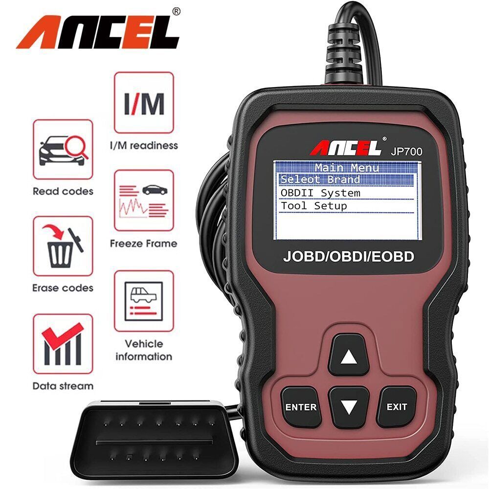 ANCEL JP700 OBD2 Diagnostic Code Reader Japanese Car Vehicles Engine Check Fault